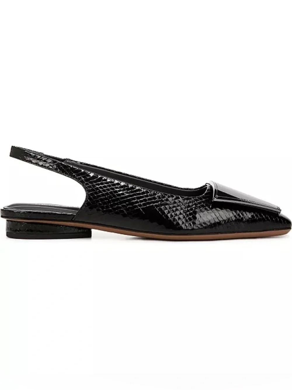 Franco Sarto Black cassidy slingback flats NWT